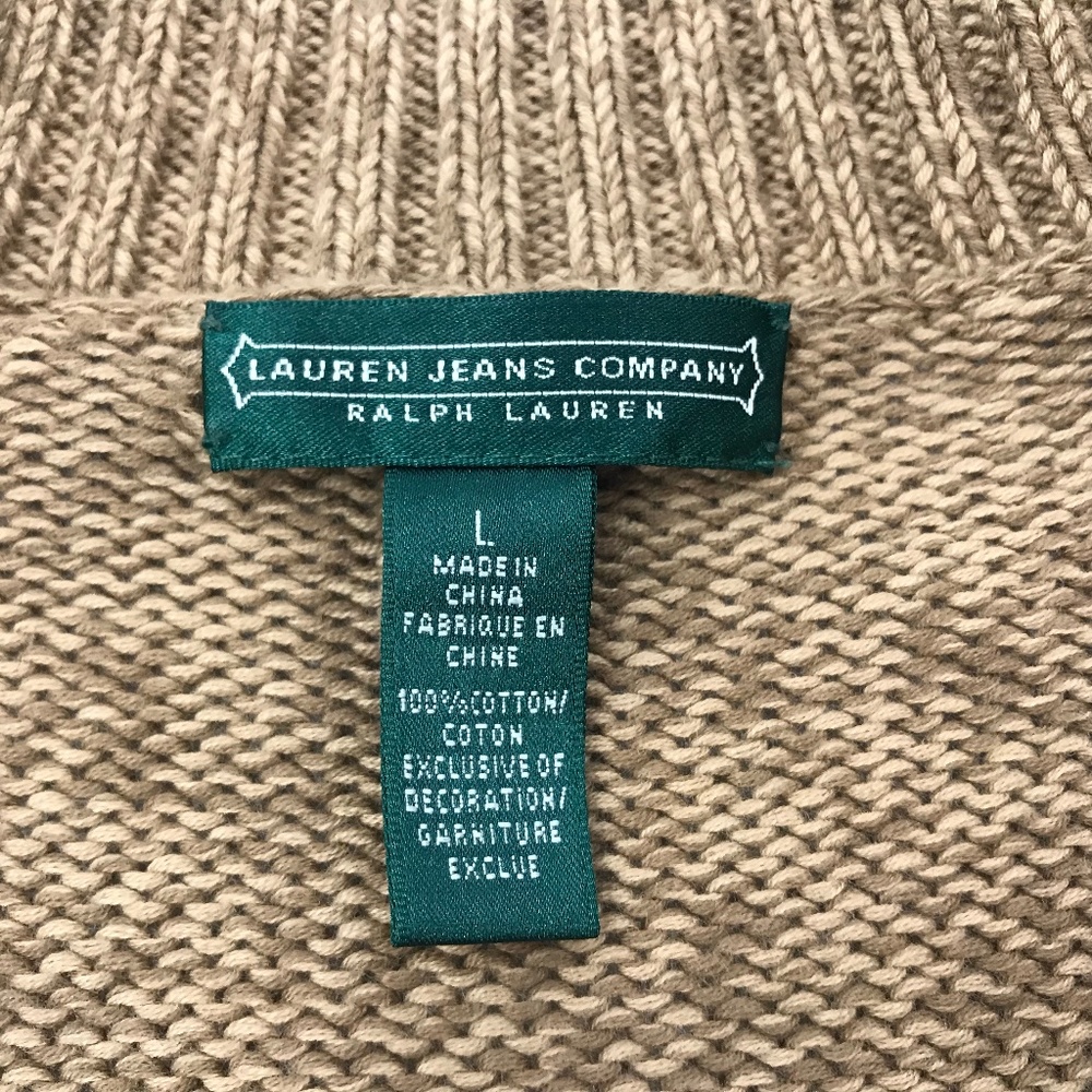 Lauren Ralph Lauren Button Front Knit Cardigan - Picture 7 of 7